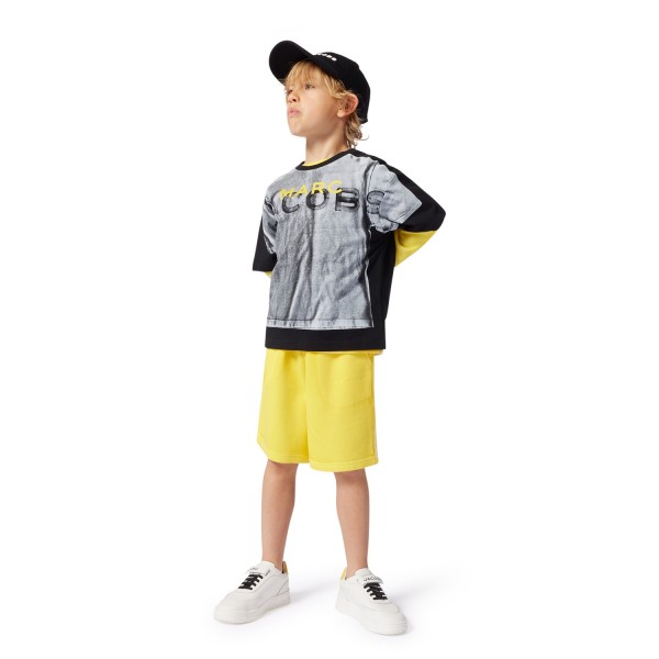 MARC JACOBS
Bermudas de muletón bordadas
