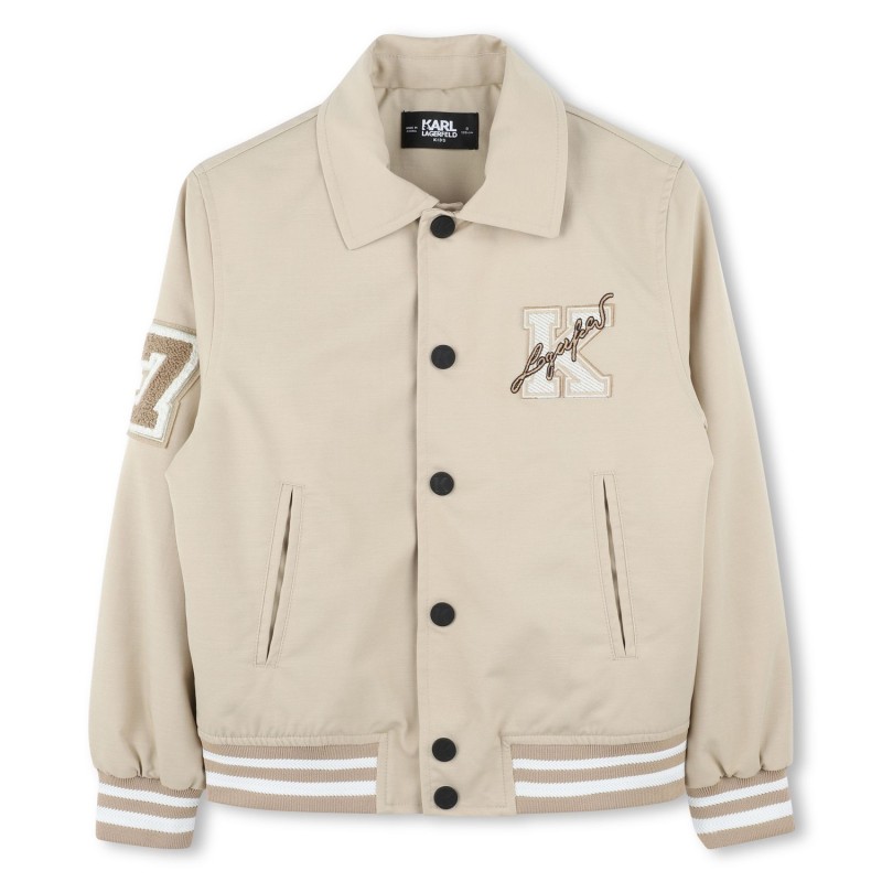 KARL LARGERFELD KIDS
Cazadora acolchada de sarga
