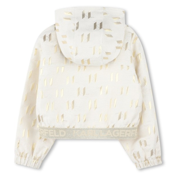 KARL LARGERFELD KIDS
Sudadera con detalles dorados
