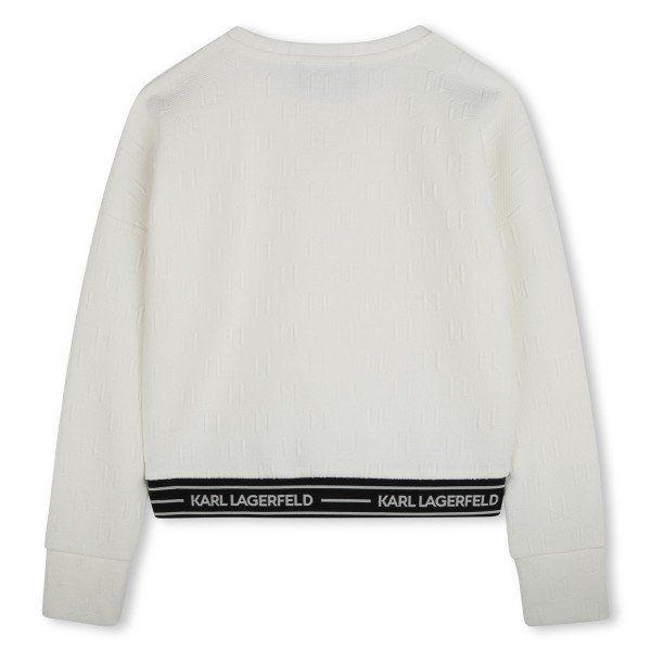 KARL LARGERFELD KIDS
Suéter de manga larga