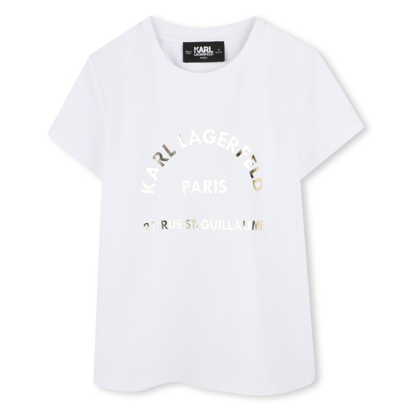 KARL LARGERFELD KIDS
Camiseta de manga corta
